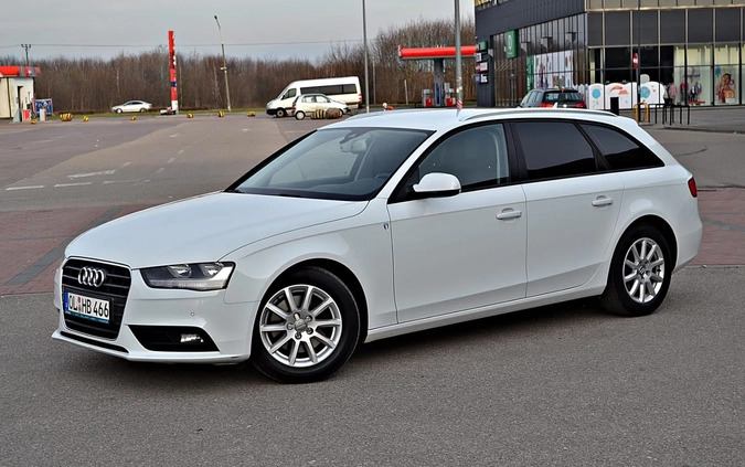 Audi A4 cena 39900 przebieg: 226550, rok produkcji 2014 z Koźmin Wielkopolski małe 407